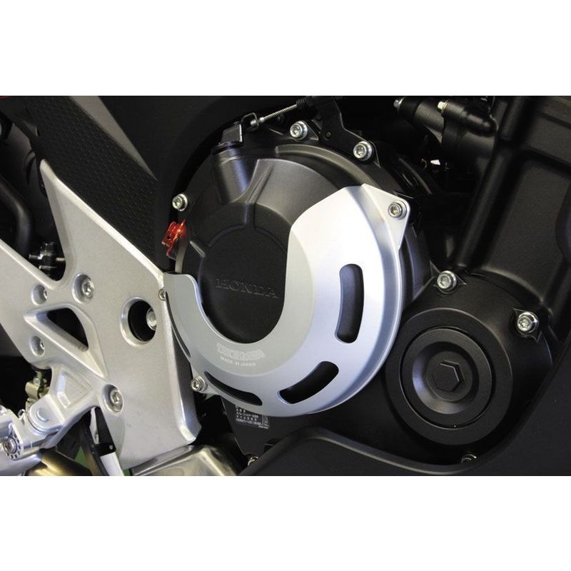 Takegawa Honda CBR400R Clutch Cover Kit - Silver - Image 2