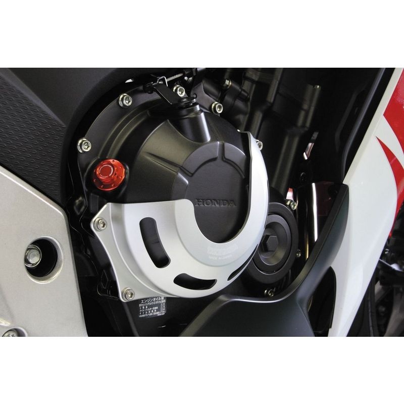 Takegawa Honda CBR400R Clutch Cover Kit - Silver - Image 3