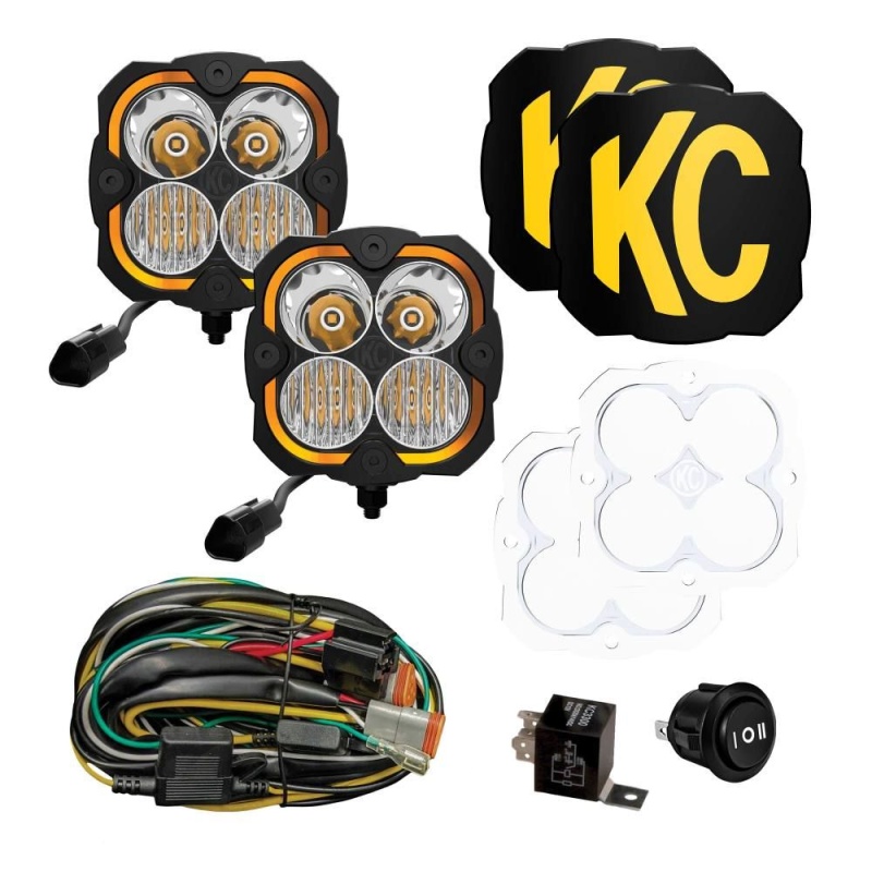 KC HiLites Flex ERA 4 - 2-Light System