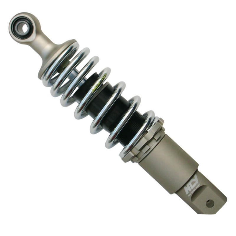 NCY Honda Ruckus 265mm Coilover Rear Shock - Chrome - Image 2