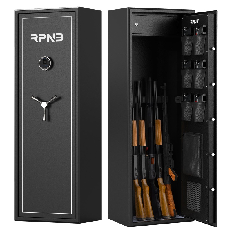 RPNB RP10FR Biometric Large 10 Gun Cabinet with Electronic Digital Lock - Image 2