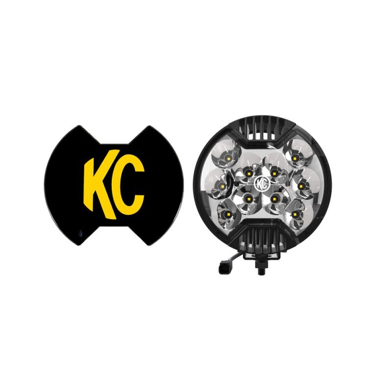 KC Hilites 6" SlimLite LED - Single (1) Light - 50W Spot Beam - Image 4