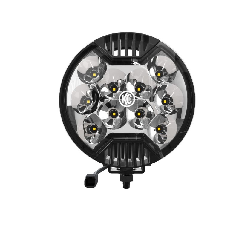 KC Hilites 6" SlimLite LED - Single (1) Light - 50W Spot Beam - Image 5