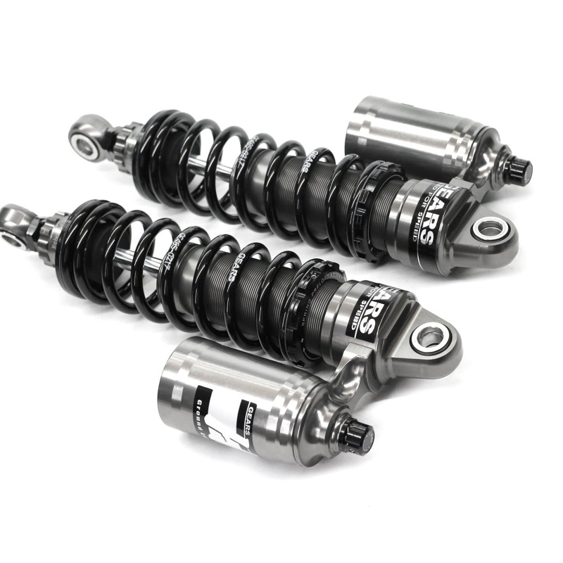 Gears Racing Hill-2 Rear Coilover Shock Honda Rebel 300/500 - Black - Image 2