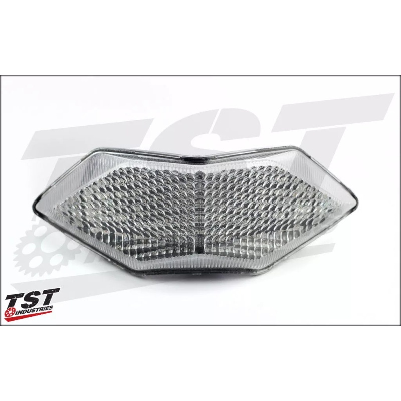 TST PROGRAMMABLE AND SEQUENTIAL LED INTEGRATED TAIL LIGHT FOR KAWASAKI NINJA 300 2013 - 2017+ - Image 2