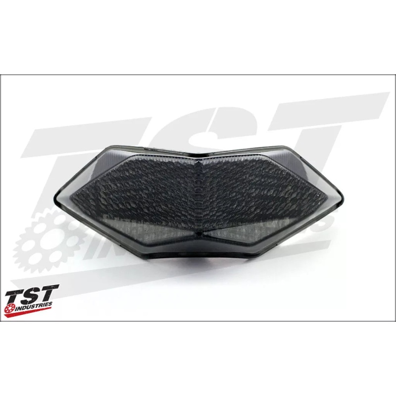 TST PROGRAMMABLE AND SEQUENTIAL LED INTEGRATED TAIL LIGHT FOR KAWASAKI NINJA 300 2013 - 2017+ - Image 3