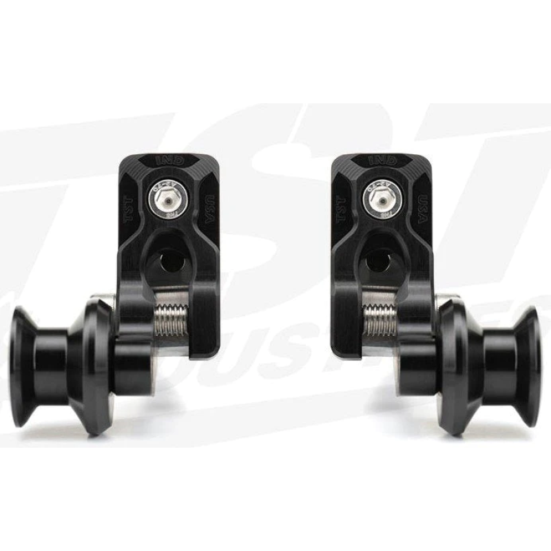 TST SPOOLED CAPTIVE CHAIN ADJUSTERS FOR HONDA GROM 125 (2022+) - Silver Spools - Image 5