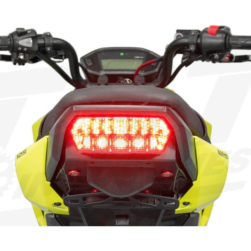 TST PROGRAMMABLE AND SEQUENTIAL LED INTEGRATED TAIL LIGHT FOR HONDA GROM 2013-2021 - Image 3