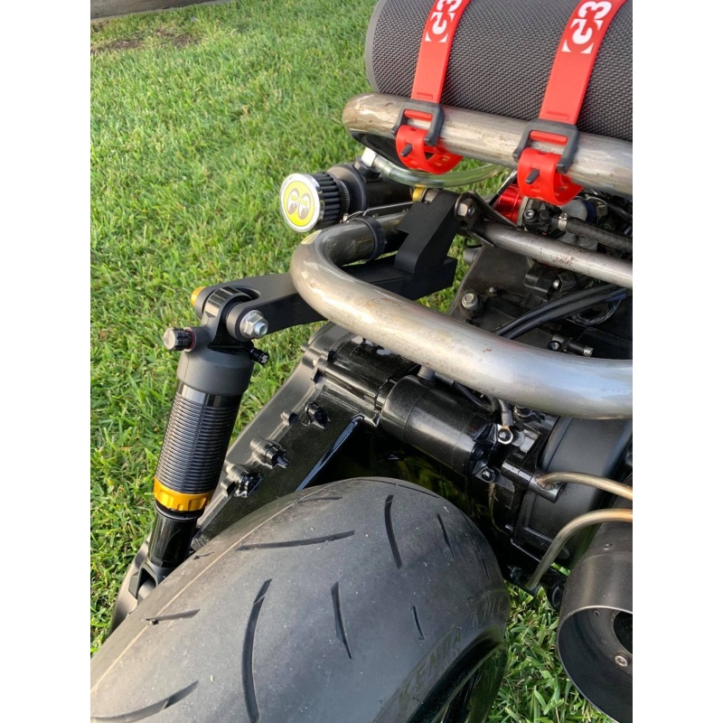 Chimera Engineering Adjustable Rear Shock Mount - Honda Ruckus - Image 6