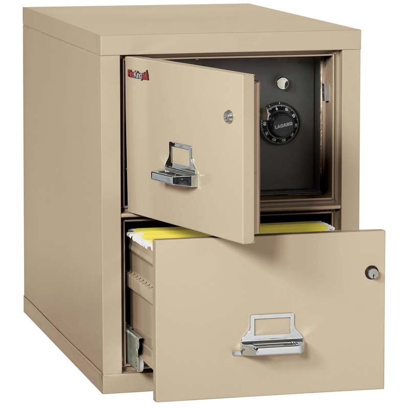 FireKing 2-2131-CSF 2 Drawer Legal Safe In A Fire File Cabinet - Image 7