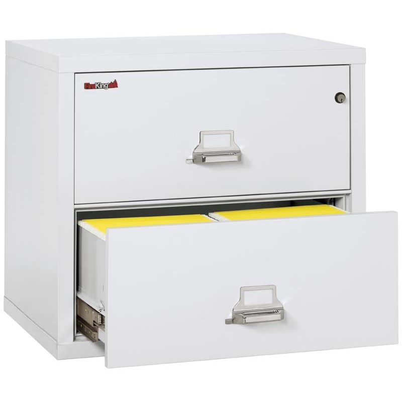 FireKing 2-3122-C Two Drawer 31" W Lateral Fire File Cabinet - Image 2