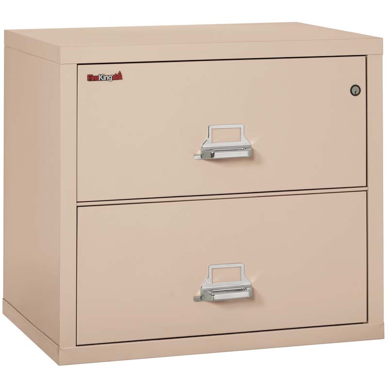 FireKing 2-3122-C Two Drawer 31" W Lateral Fire File Cabinet - Image 6