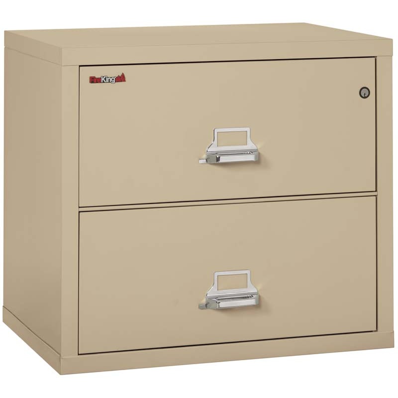 FireKing 2-3122-C Two Drawer 31" W Lateral Fire File Cabinet - Image 8