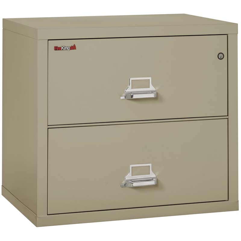 FireKing 2-3122-C Two Drawer 31" W Lateral Fire File Cabinet - Image 9