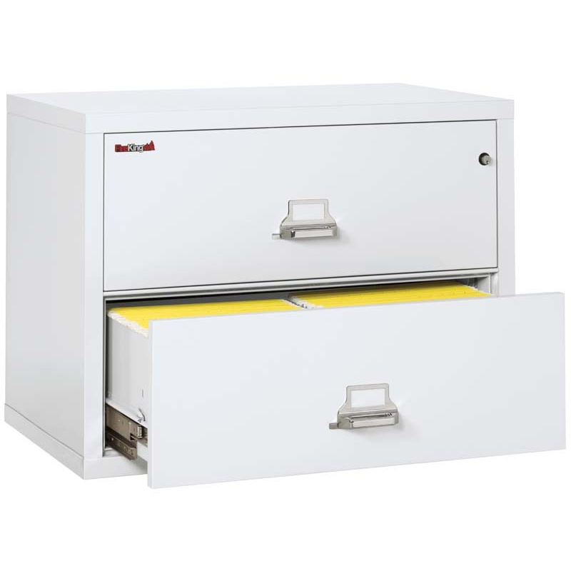 FireKing 2-3822-C Two Drawer 38" W Lateral Fire File Cabinet - Image 2