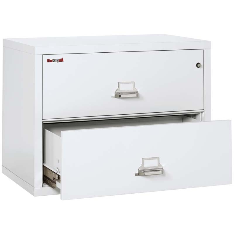 FireKing 2-3822-C Two Drawer 38" W Lateral Fire File Cabinet - Image 3