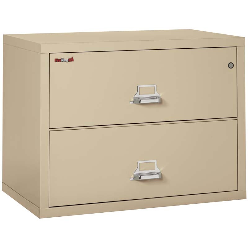 FireKing 2-3822-C Two Drawer 38" W Lateral Fire File Cabinet - Image 8