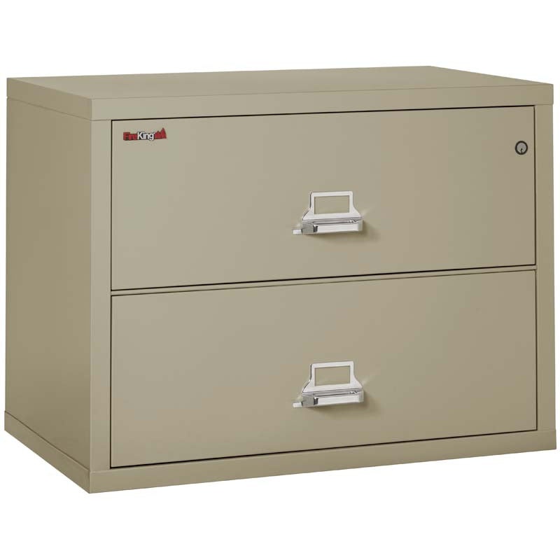 FireKing 2-3822-C Two Drawer 38" W Lateral Fire File Cabinet - Image 9