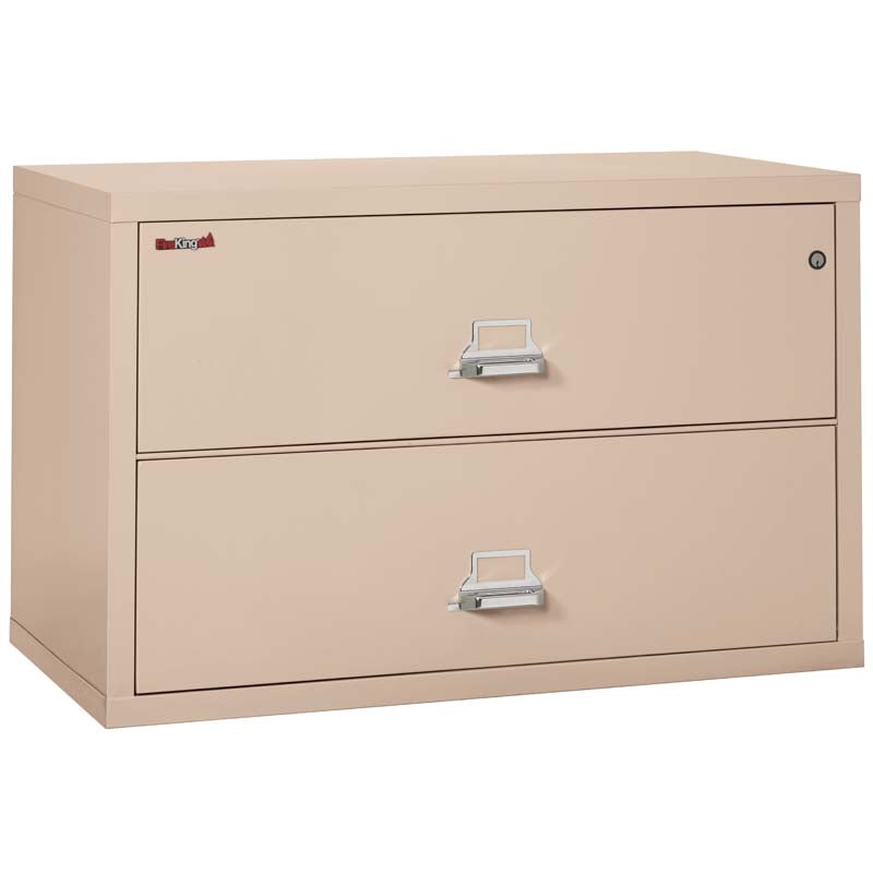 FireKing 2-4422-C Two Drawer 44" W Lateral Fire File Cabinet - Image 6