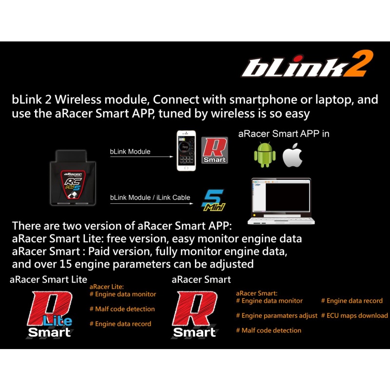 ARacer RCmini 5 Engine Management ECU - Polaris RZR 170 - Image 6