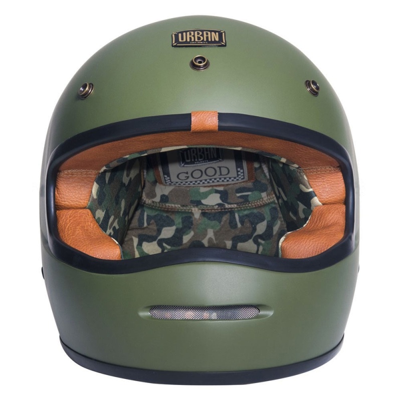 Urban Full Face Helmet BigBore Army Green - Image 3