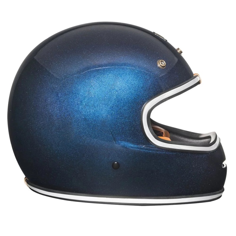 Urban Full Face Helmet BigBore Blue Flake II - Image 4