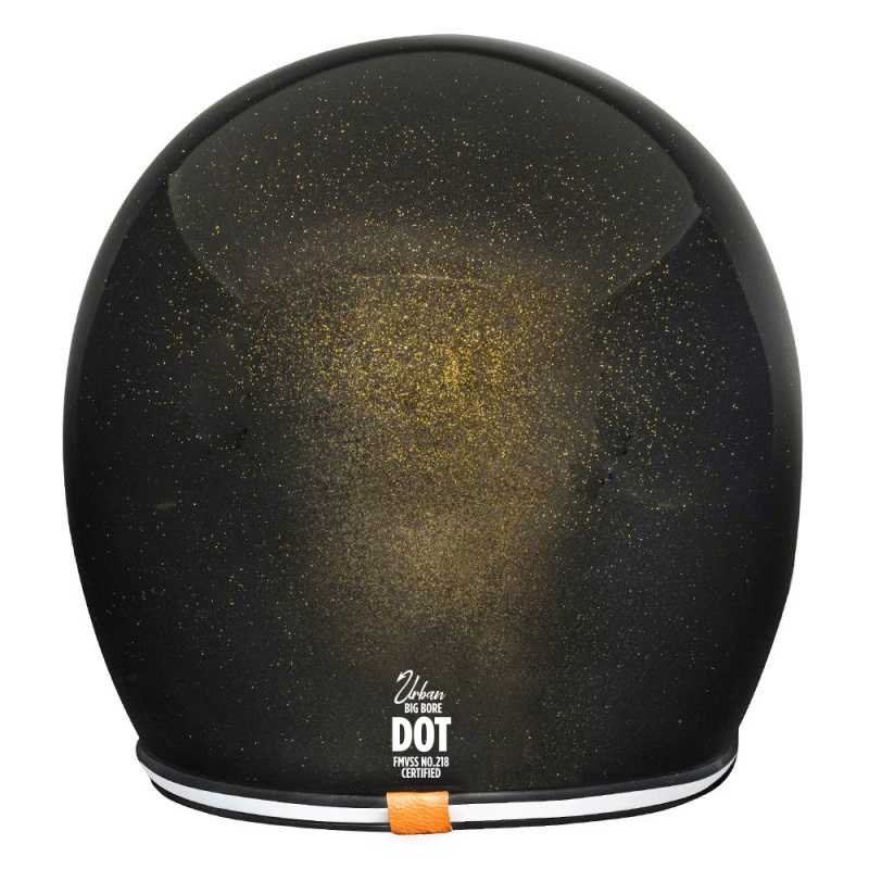 Urban Full Face Helmet BigBore Dark Gold Flake - Image 5