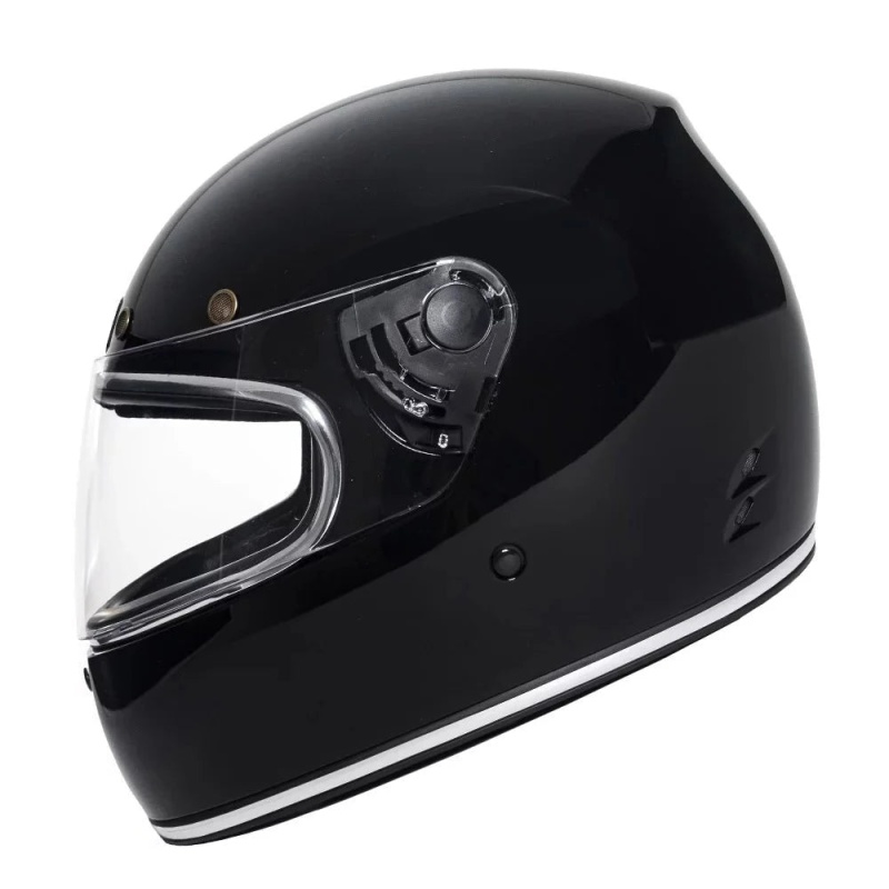 Urban Full Face Helmet Cafe Racer Gloss Black