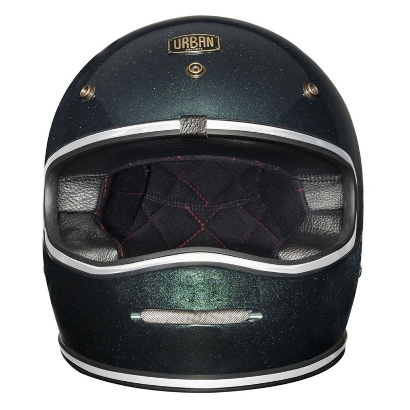 Urban Full Face Helmet BigBore Green Flake - Image 3