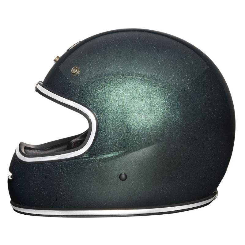 Urban Full Face Helmet BigBore Green Flake - Image 2