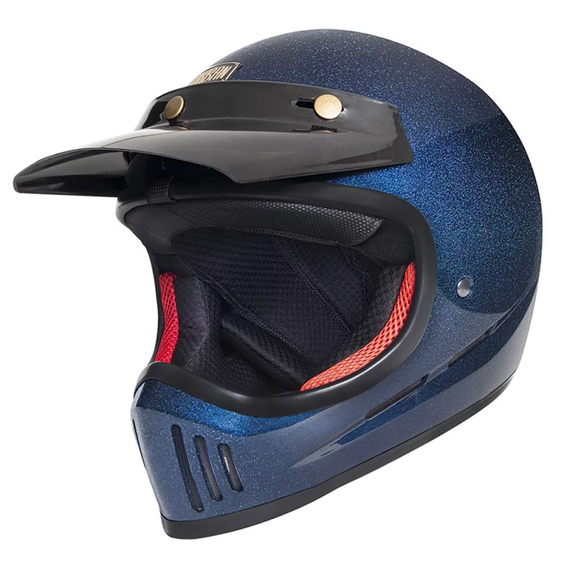 Urban Retro Off-Road Helmet Desperado Blue Flake - Image 2