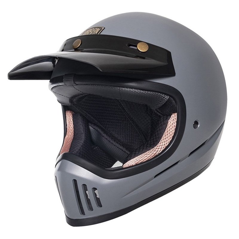 Urban Retro Off-Road Helmet Desperado Matte Grey - Image 2