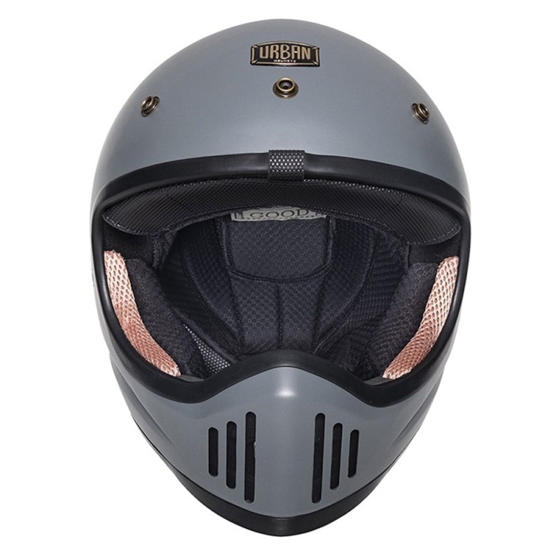 Urban Retro Off-Road Helmet Desperado Matte Grey - Image 5