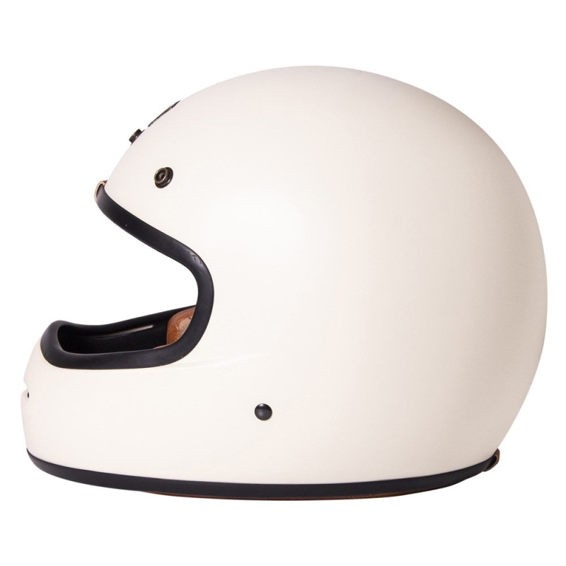 Urban Full Face Helmet BigBore Matte Off White - Image 2