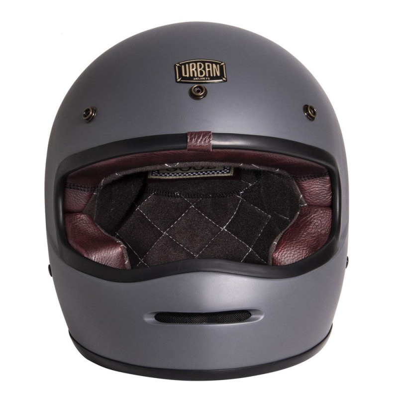 Urban Full Face Helmet BigBore Matte Grey - Image 5