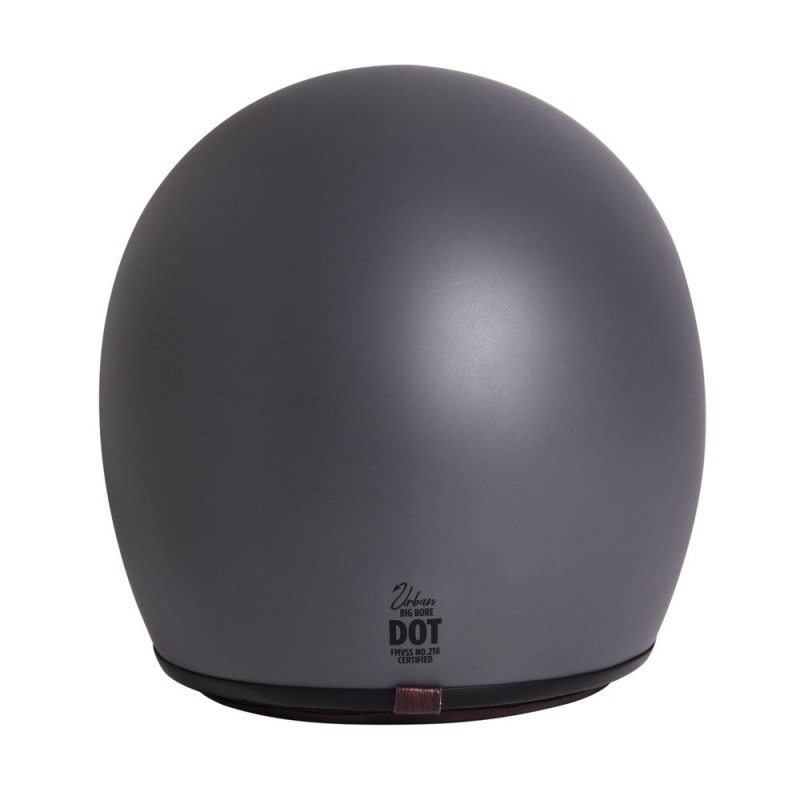 Urban Full Face Helmet BigBore Matte Grey - Image 3