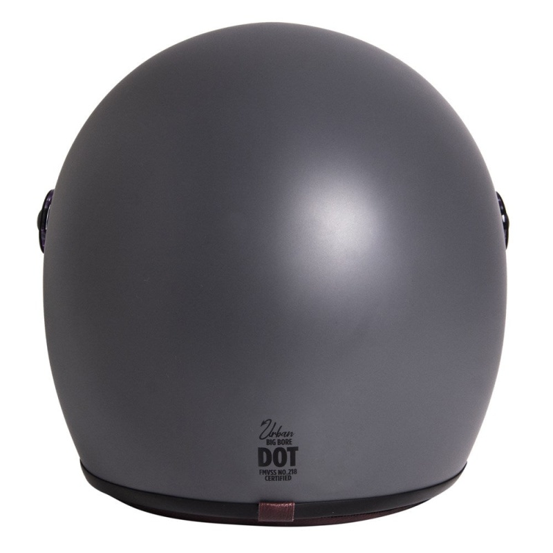 Urban Full Face Helmet BigBore S Matte Grey - Image 3