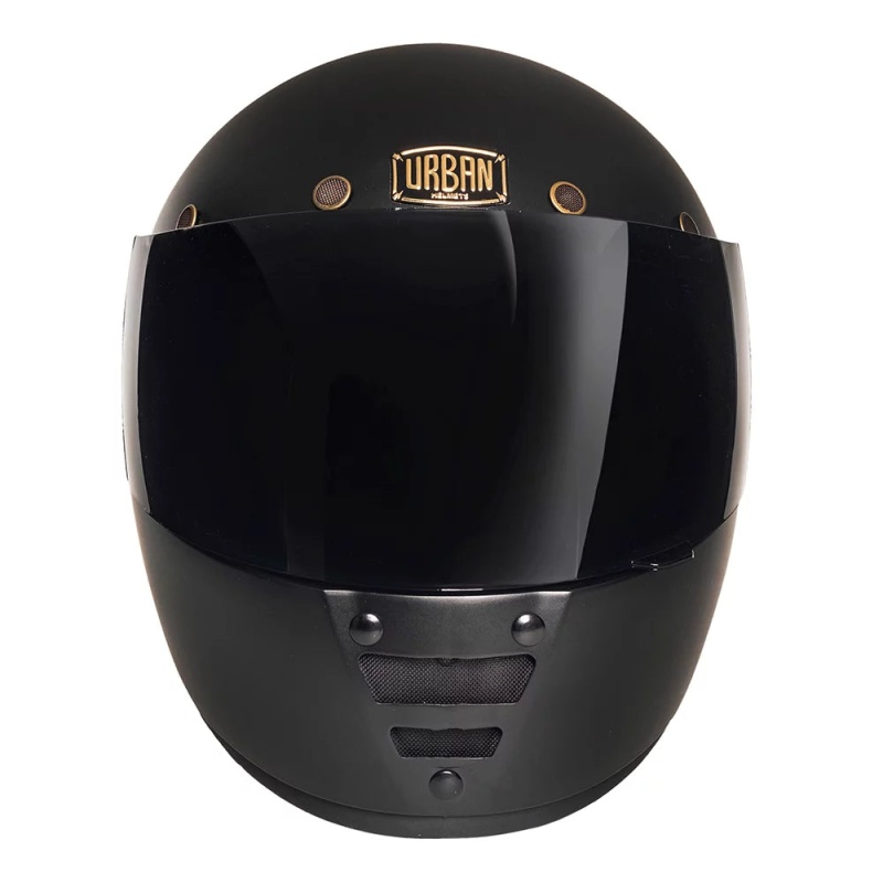 Urban Full Face Helmet Cafe Racer Graph-X Black - Image 3