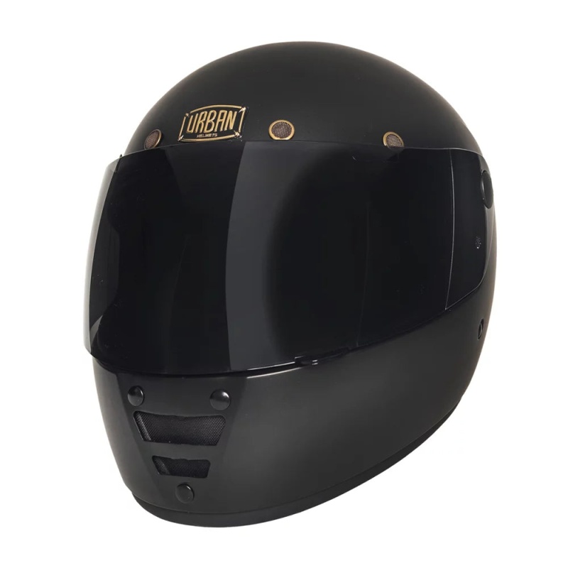 Urban Full Face Helmet Cafe Racer Graph-X Black - Image 6