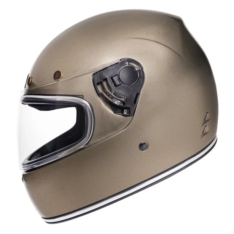 Urban Full Face Helmet Cafe Racer Flake Champagne