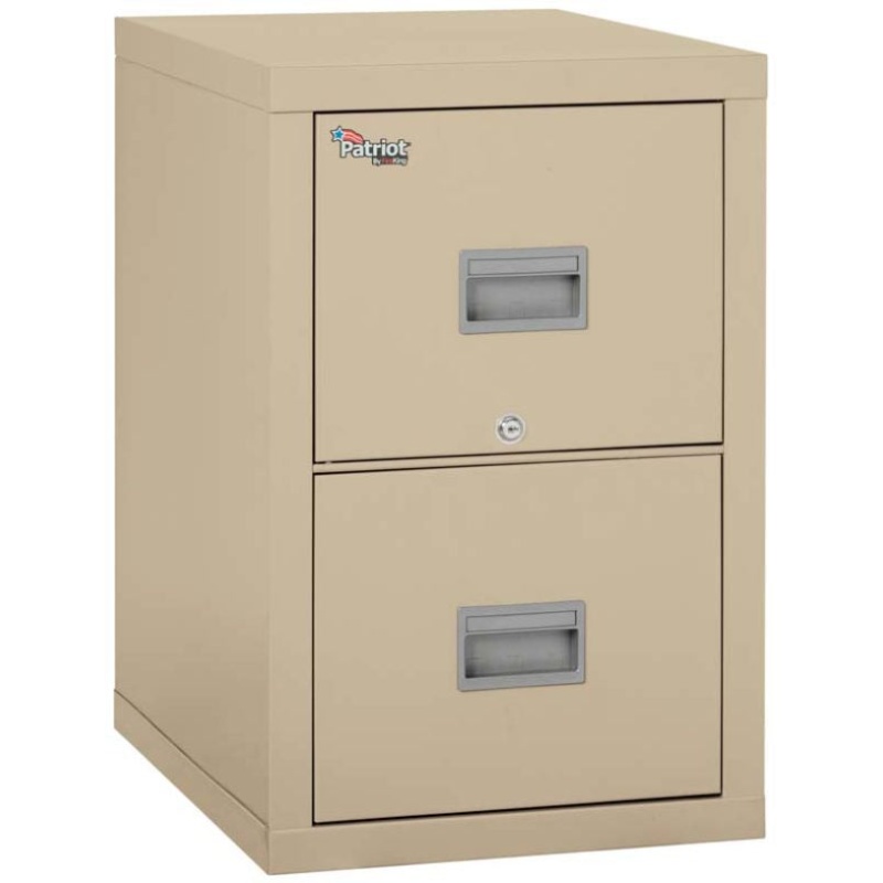 FireKing 2P1825-C 2 Drawer Patriot Vertical File Cabinet (Letter/Legal)