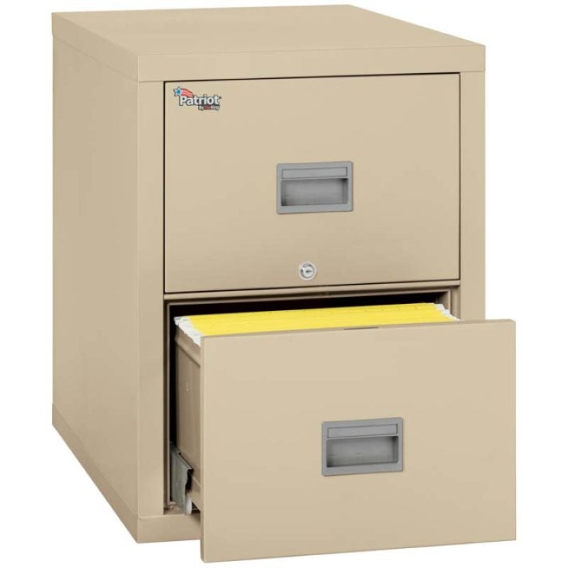 FireKing 2P2131-C 2 Drawer Patriot Vertical File Cabinet (Legal) - Image 2