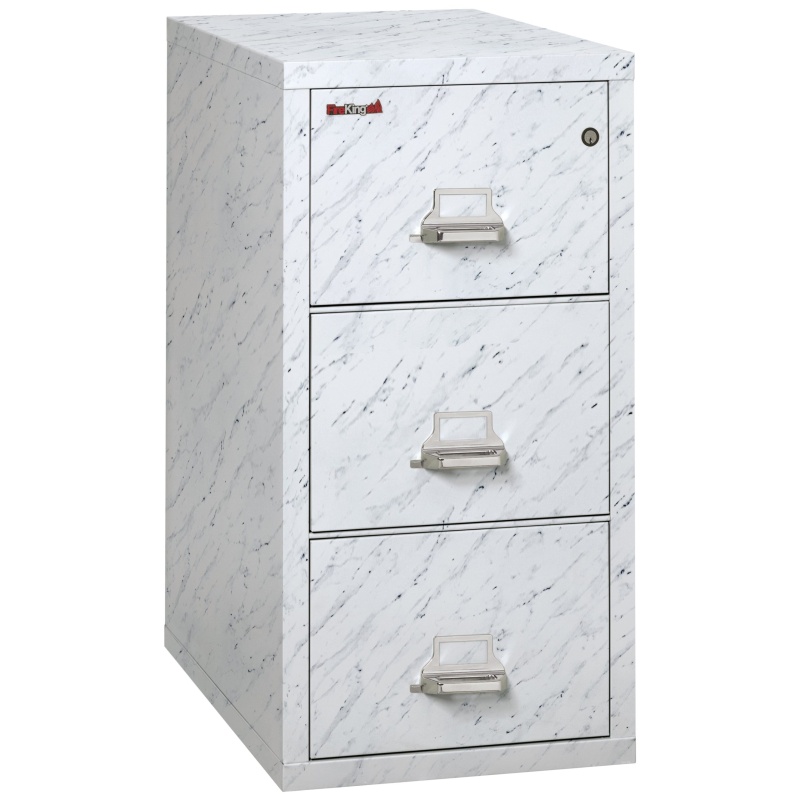 FireKing 3-1831-C Premium Designer Three Drawer Letter 31" D Fire File Cabinet