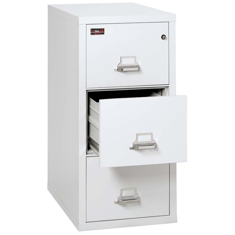 FireKing 3-1943-2 Two-Hour Three Drawer Vertical Letter Fire File Cabinet - Image 3