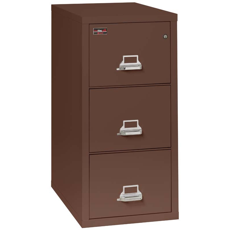 FireKing 3-1943-2 Two-Hour Three Drawer Vertical Letter Fire File Cabinet - Image 5