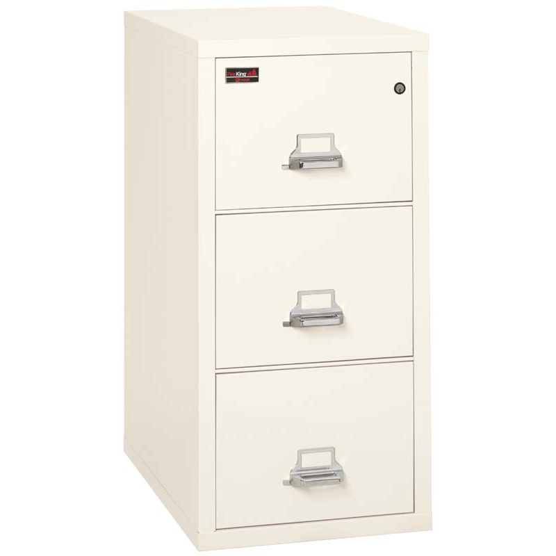 FireKing 3-1943-2 Two-Hour Three Drawer Vertical Letter Fire File Cabinet - Image 7