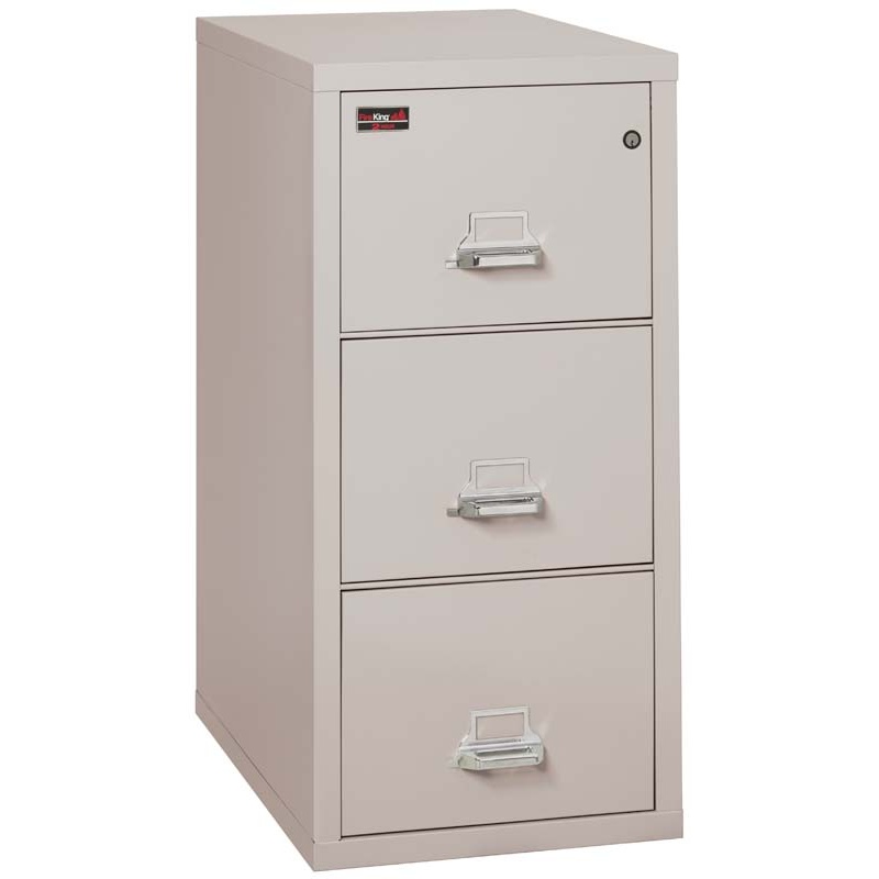 FireKing 3-1943-2 Two-Hour Three Drawer Vertical Letter Fire File Cabinet - Image 10