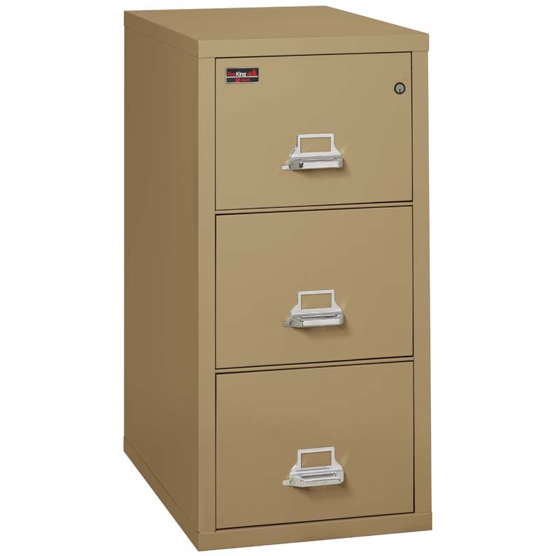 FireKing 3-1943-2 Two-Hour Three Drawer Vertical Letter Fire File Cabinet - Image 11