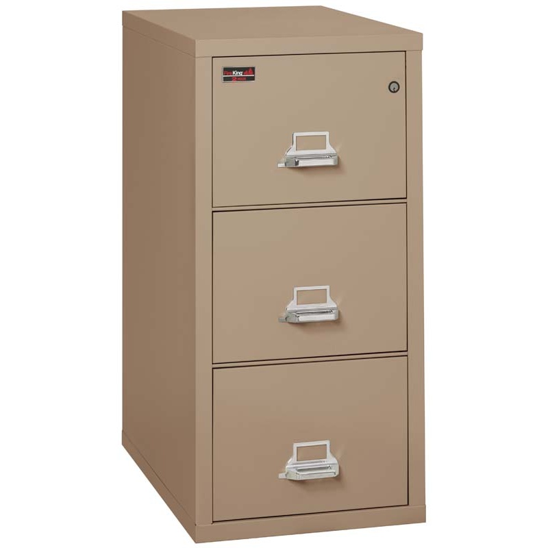 FireKing 3-1943-2 Two-Hour Three Drawer Vertical Letter Fire File Cabinet - Image 13