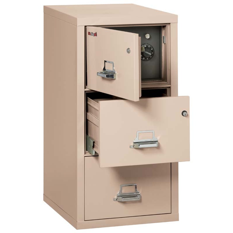 FireKing 3-2131-CSF 3 Drawer Legal Safe In A Fire File Cabinet - Image 6